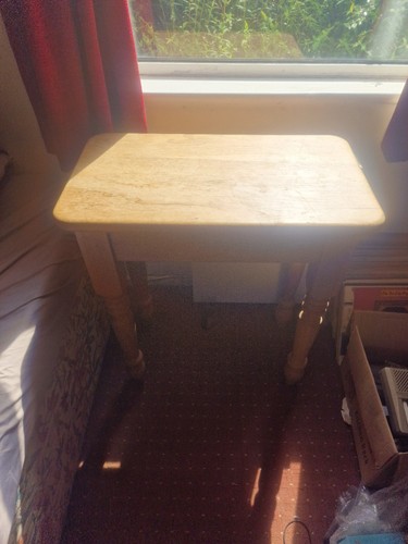 Solid wood table inch high - solid,