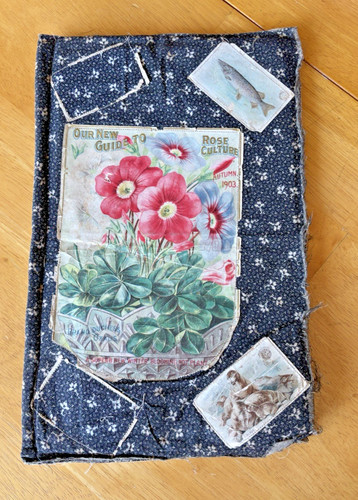 Antique victorian scrapbook - antique,