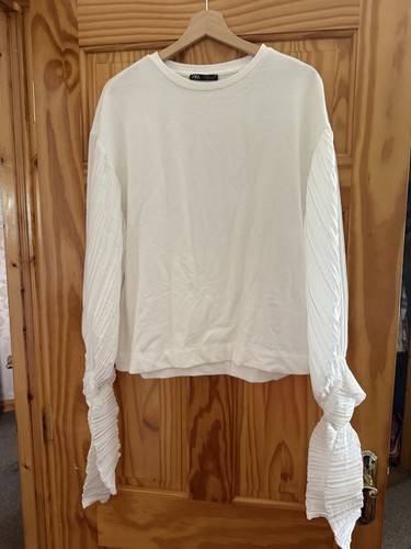 Zara long sleeved ladies - , white