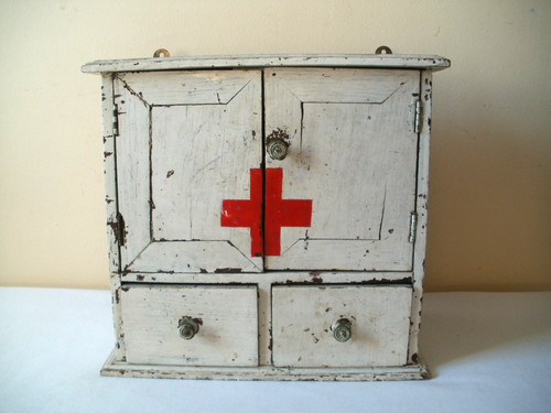 Vintage medicine cabinet - vintage,