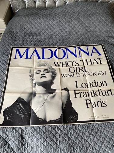 Madonna tour poster 1987 - madonna,