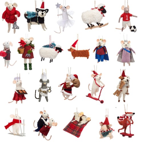 Christmas decoration felt tree - felt,