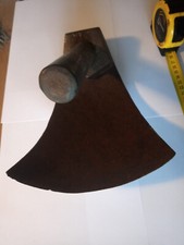 Antique ADZE, Hand held Bowl adze, French pattern, 19th century, 5 1/2 lb.heavy