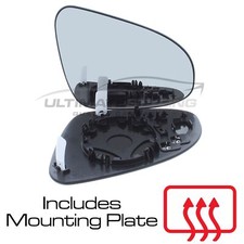 Wing mirror glass fits - fits, toyota