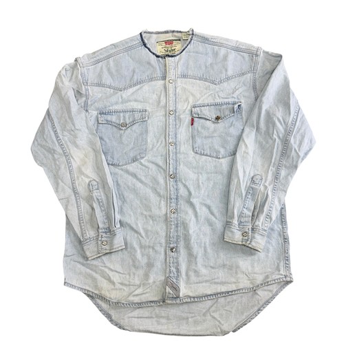 Vintage levi mens denim - vintage, shirt