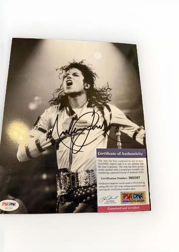 Michael jackson hand signed - hand,