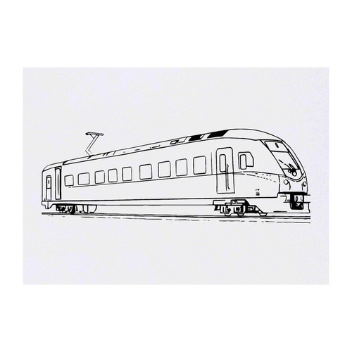 Modern tram temporary - 'modern, tram'
