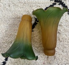 Pair Vintage Tiffany Style