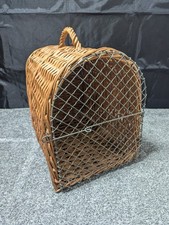 Vintage Wicker Pet Travel