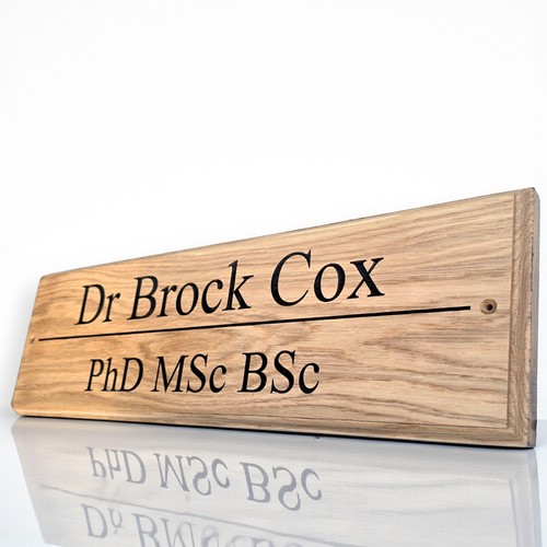 Personalised oak wooden house - personalised,