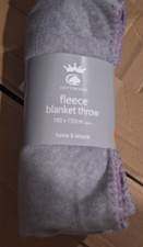 Super Soft Grey Fleece Blanket