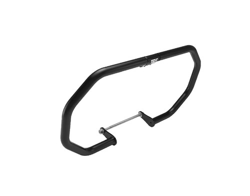 Black octagon engine guard - black,