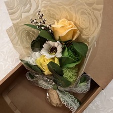 Boxed Hand Soap Flower