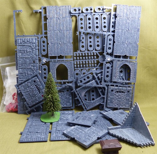 Modular castle terrains parts - modular,