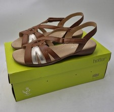 Hotter Flare Sandals Brown