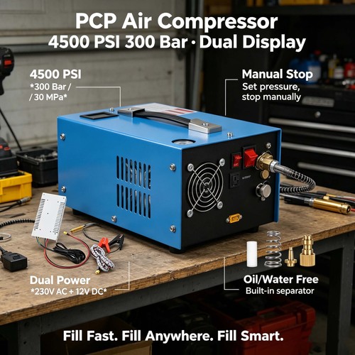 4500psi 300bar pcp - 4500psi/300bar, air