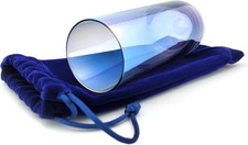 Chuppah Glass for Breaking at Jewish Wedding (Blue) 1 Count (Pack of 1), Blue 