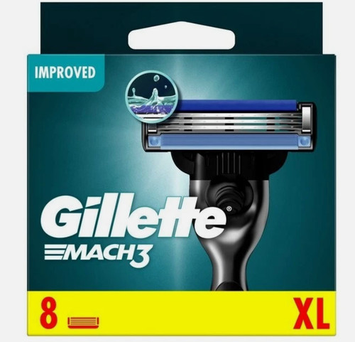 Gillette mach razor blades - gillette, 3
