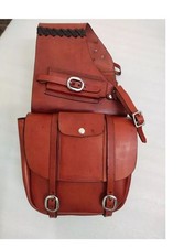 Western Horse Leather Saddle
