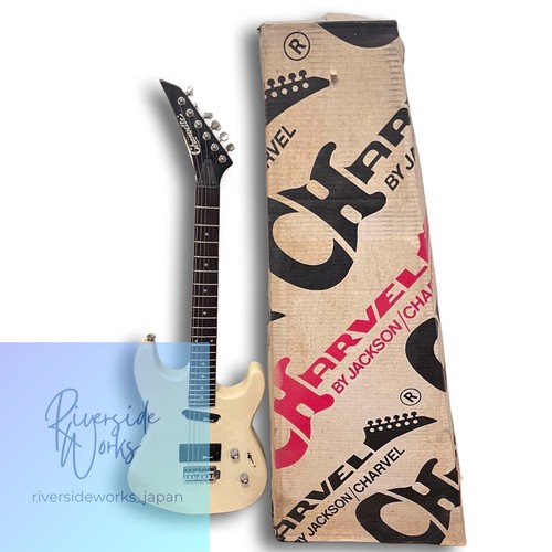Charvel electric guitar - electric, white