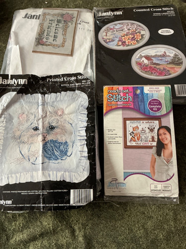 Janlynn cross stitch - cross,
