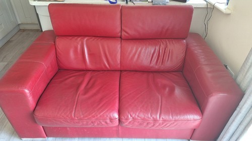 Dfs red leather - dfs,