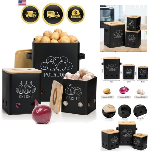 Pack vegetable storage tins - storage,