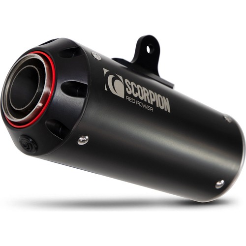 Scorpion red power - red, black