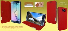 Cover Case Piel Frama FramaSlim iForte Style Samsung Galaxy S6 edge plus RED