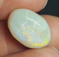 #110 Australian precious opal Lightning Ridge 9.55ct polished cabochon stone
