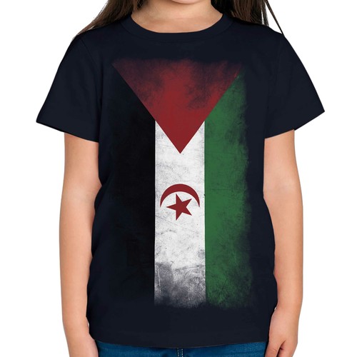 Western sahara faded flag - faded,
