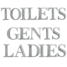 Toilet door diamante - toilet, on