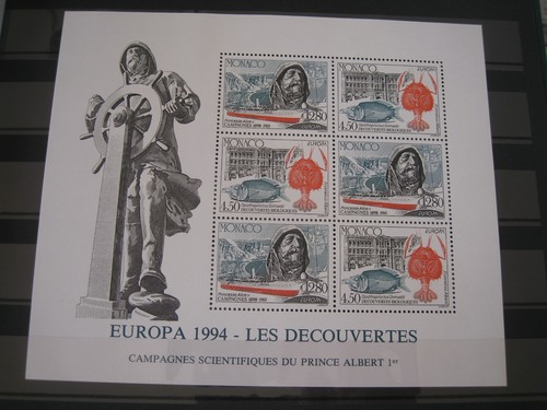 Monaco mnh 1994 europa - monaco,