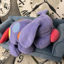 Mothercare Purple Spotty Dog Soft Toy Comforter