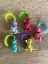 X5 Darlin’ Dinos Miniature Rare 1992 Toys Retro Vintage 90s