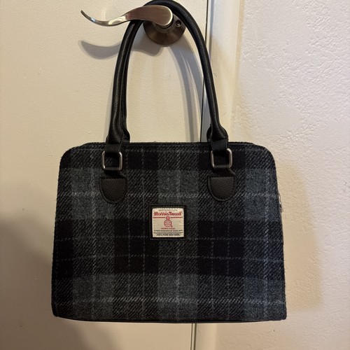 Harris tweed wool handbag - harris,