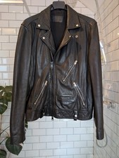 All saints leather jacket - all,
