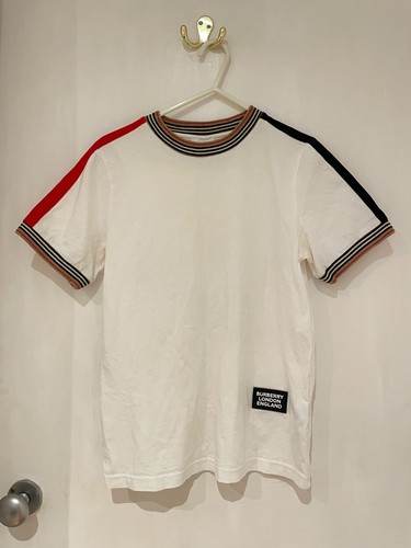 Burberry kids white shirt - burberry,