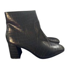 Primark Black Croc Embossed