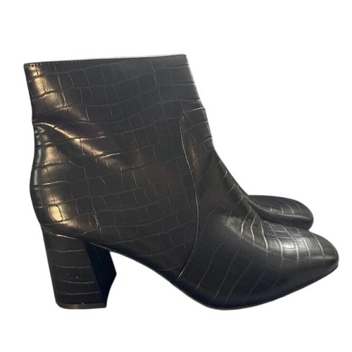 Primark black croc embossed - primark,