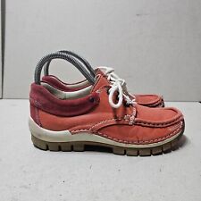 Wolky Fly Winter Low Shoe, Nappa Leather Red 0472624-505 Wolky UK4 EU37