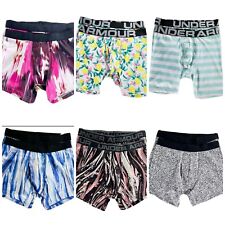 Under Armour Mens Tech HEATGEAR  6-inch  2 Pack Boxer Jock Shorts  Underwear