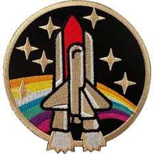 Space Iron Sew On Patch NASA