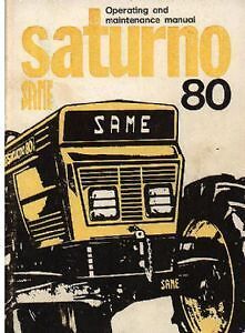 Same saturno tractor - saturno, 80