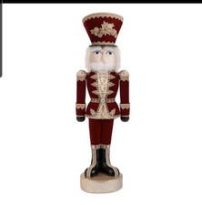100cm Christmas Giant Nutcracker Soldier Large Nutcracker Red/Burgundy Xmas deco