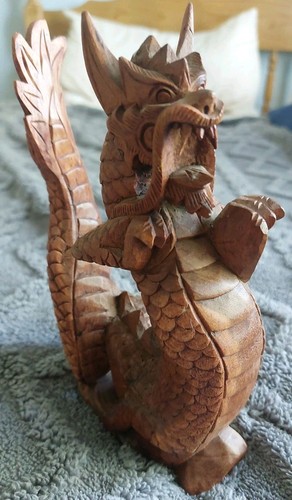 Hand carved asian - asian, wooden