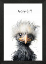 Hornbill Safari Framed Wall
