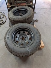 2X STEEL WHEELS 4X4 5/114,3