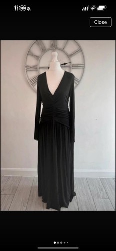Karen millen maxi dress black - karen,