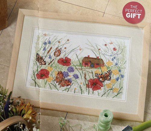 Cross stitch chart - chart, country